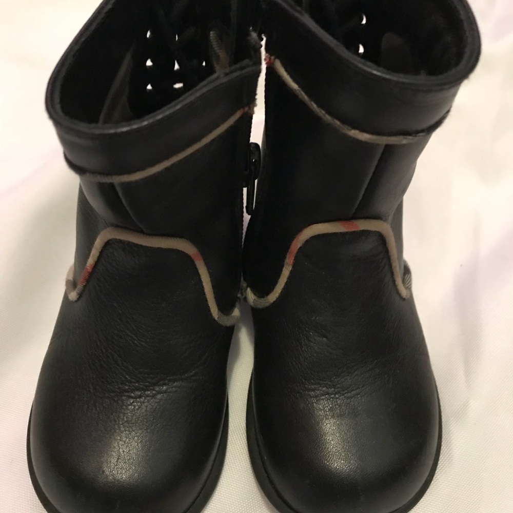 Authentic Baby Burberry booties